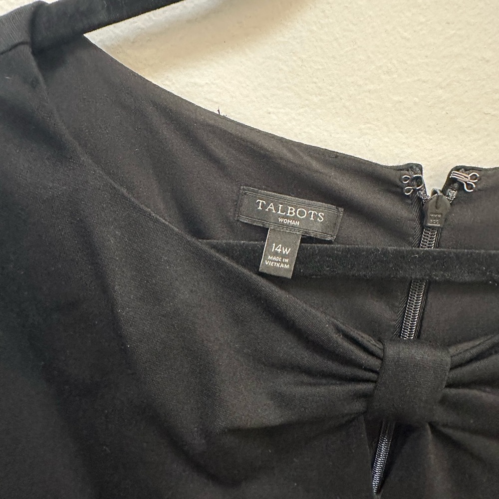 Talbots Black Women's Dress - Picture 2 of 3